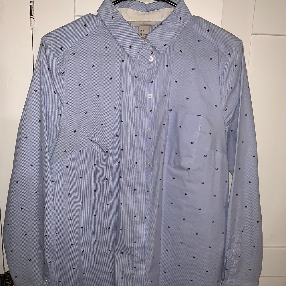 H&M Long sleeve button down shirt